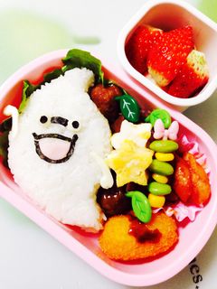 ☆妖怪ウォッチ ウィスパーキャラ弁☆-レシピのメイン写真