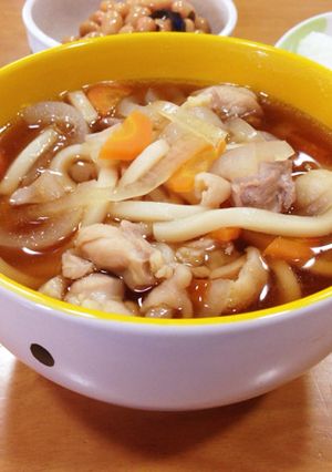 鳥うどん-レシピのメイン写真