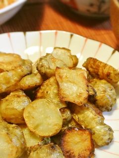 ほくほく♪甘〜い♪菊芋の素揚げ-レシピのメイン写真
