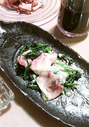 ポパイ・ベーコンチーズのせ-レシピのメイン写真