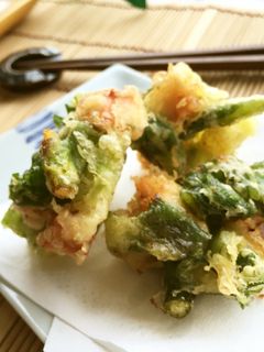 タコと分葱と大葉✿サックリかき揚げ天ぷら-レシピのメイン写真