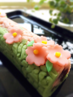 桜のロール和菓子-レシピのメイン写真