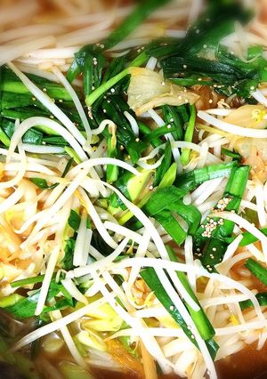 チアシード入り☆ピリ辛キムチうどん-レシピのメイン写真