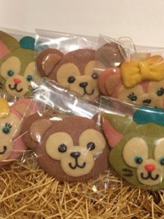 ディズニーシーのキャラクッキー-レシピのメイン写真