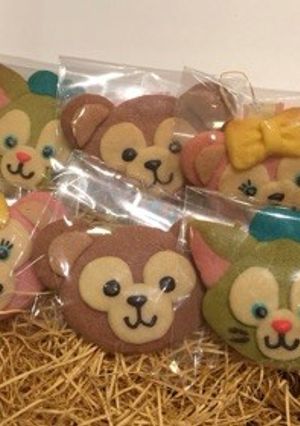ディズニーシーのキャラクッキー-レシピのメイン写真