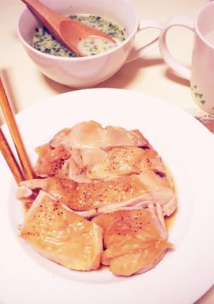 簡単雑モモ肉ポン酢ステーキ-レシピのメイン写真