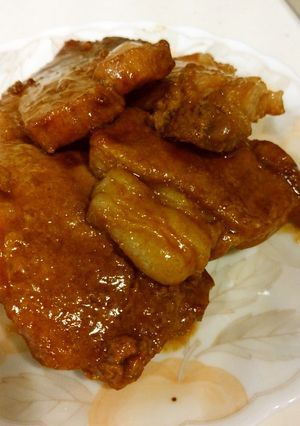 ハチミツが隠し味！厚切り豚肉の甘辛焼き-レシピのメイン写真