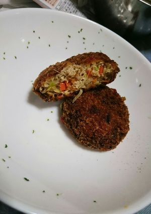 野菜たっぷりメンチカツ-レシピのメイン写真