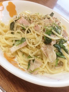 ほうれん草とベーコンのクリームパスタ-レシピのメイン写真