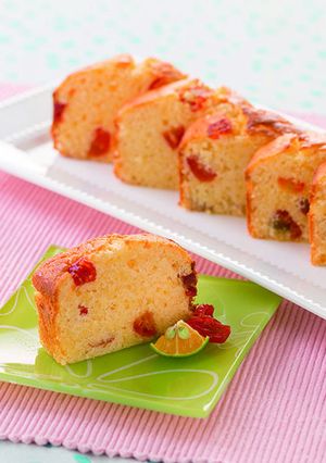 シークヮーサーとトマトのパウンドケーキ-レシピのメイン写真