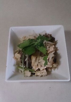 アジアン風鶏むねひき肉ときくらげ-レシピのメイン写真