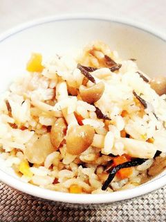 おでんリメイク♡塩昆布炊き込みご飯♡-レシピのメイン写真
