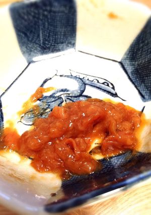 さっぱり♩混ぜるだけの梅ソース-レシピのメイン写真
