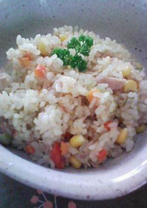 炊飯器で炊くだけのカレーピラフ-レシピのメイン写真