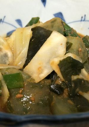 シャキシャキ菊芋入りぬた-レシピのメイン写真