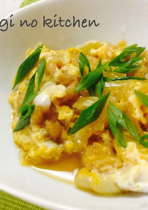 激うま！節約！油揚げと玉ねぎのたまごとじ-レシピのメイン写真
