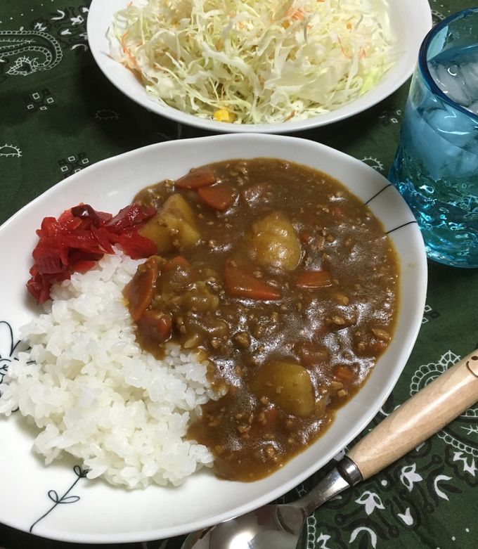 市販ルーで作る♡我が家の定番挽肉カレー by sunsunよっぴい