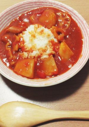 トマト缶で簡単カレー-レシピのメイン写真