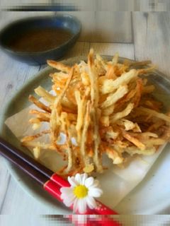 牛蒡と人参のかき揚げ-レシピのメイン写真