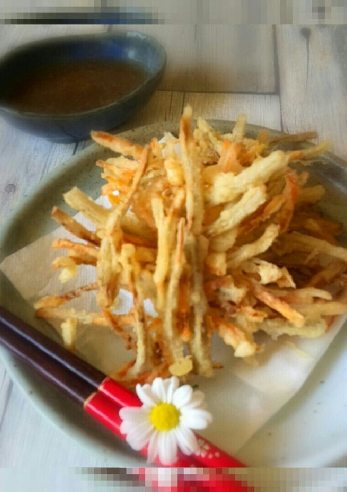 牛蒡と人参のかき揚げ-レシピのメイン写真