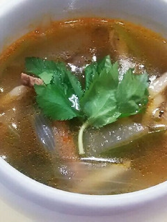 牛肉と三つ葉のスープ-レシピのメイン写真