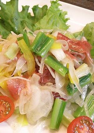 うるいのサラダ-レシピのメイン写真