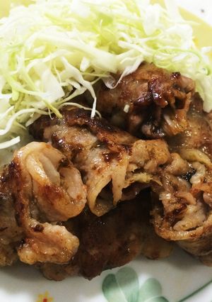 豚バラねぎで佃煮のり巻き〜-レシピのメイン写真
