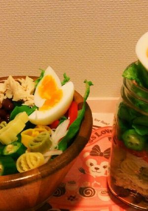 ブルックリンジャーでイースターなサラダ♪-レシピのメイン写真