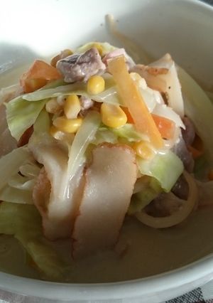 ちゃんぽんみたいな野菜炒め-レシピのメイン写真
