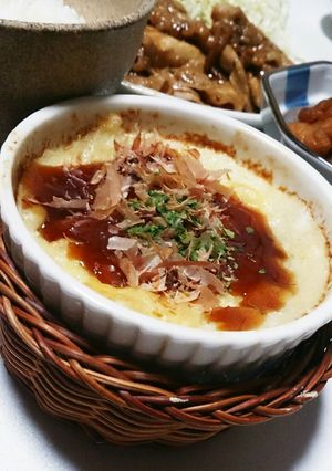 レンジで時短‼山芋のとろとろ焼き-レシピのメイン写真