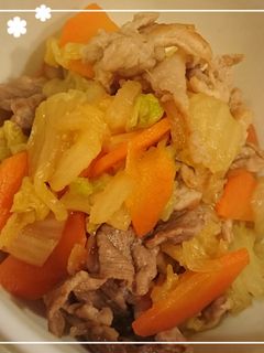 白菜と豚肉の白だし煮☆-レシピのメイン写真