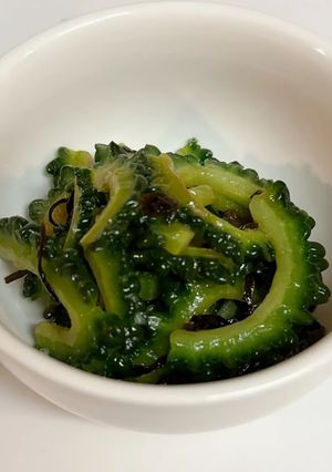 ゴーヤの塩昆布ナムル-レシピのメイン写真