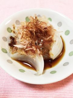 新玉ねぎのレンジでポン酢-レシピのメイン写真