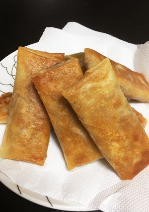 簡単♡余り野菜で春巻き♡(今回はキノコ)-レシピのメイン写真