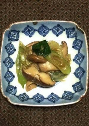 エリンギと長ねぎの甘辛バター炒め-レシピのメイン写真