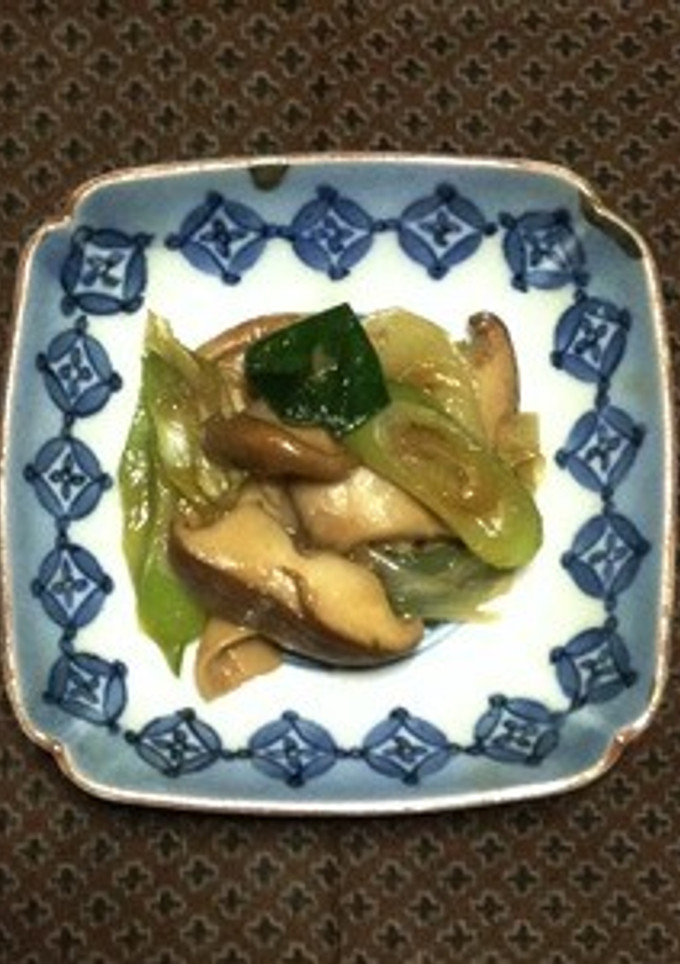 エリンギと長ねぎの甘辛バター炒め-レシピのメイン写真