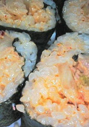 巻き巻き♪ツナマヨキムチロール♪-レシピのメイン写真