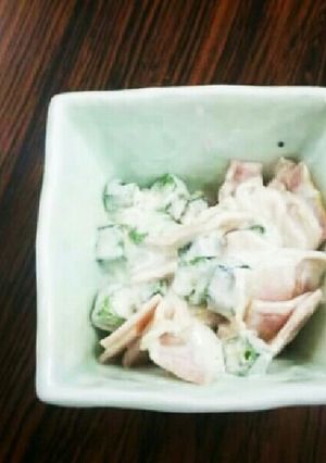 おくらとベーコンの醤油マヨ-レシピのメイン写真