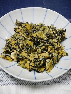 簡単!ひじきの炒り卵(下処理~)-レシピのメイン写真