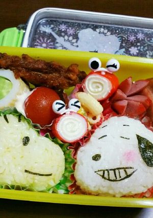 スヌーピー♡キャラ弁-レシピのメイン写真