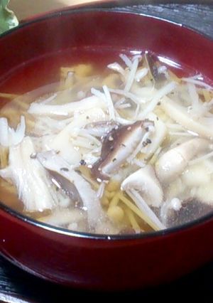 きのこの中華スープ-レシピのメイン写真
