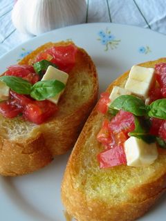 簡単ブルスケッタ-レシピのメイン写真