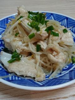 家呑みおつまみ♪鶏ナンコツ塩炒め★-レシピのメイン写真