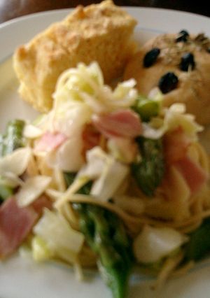 シンプルに✿アスパラとベーコンのパスタ-レシピのメイン写真