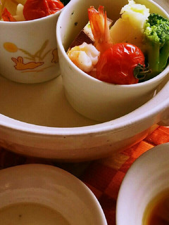 地獄蒸し温野菜(温サラダ)!-レシピのメイン写真