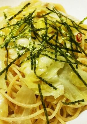 春キャベツとツナスパゲティ-レシピのメイン写真