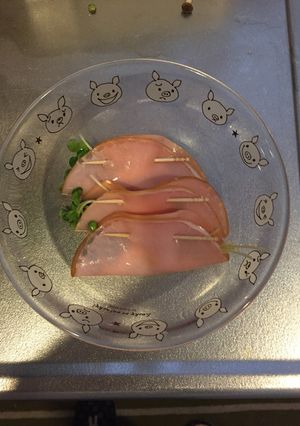 超簡単！1分以下でできるハムとかいわれ♡-レシピのメイン写真