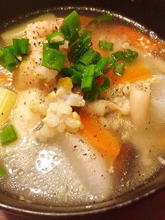 野菜たっぷり♡優しい味の参鶏湯風スープ♡-レシピのメイン写真