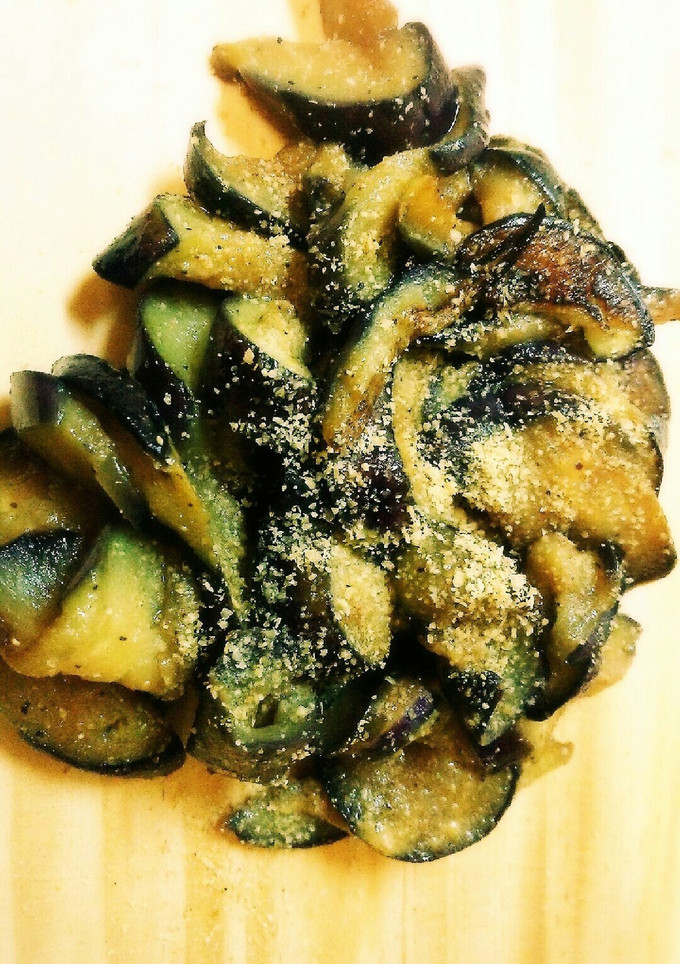 なすの簡単からし醤油炒め-レシピのメイン写真