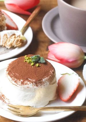ティラミス風✽簡単ビスケットケーキ-レシピのメイン写真